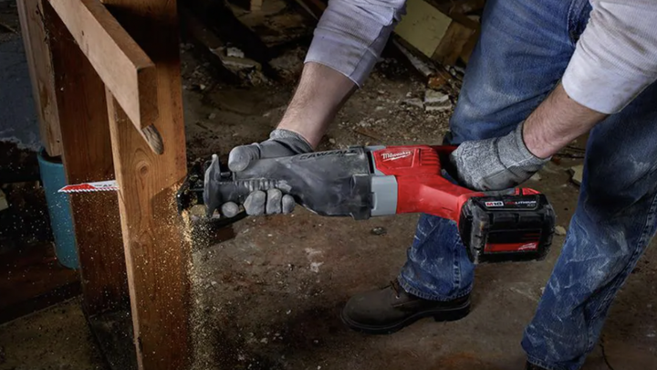 This Milwaukee Sawzall Cuts Faster Than Other Saws—And It’s 50% Off Right Now