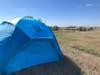 Nemo Aurora Highrise tent set up in field