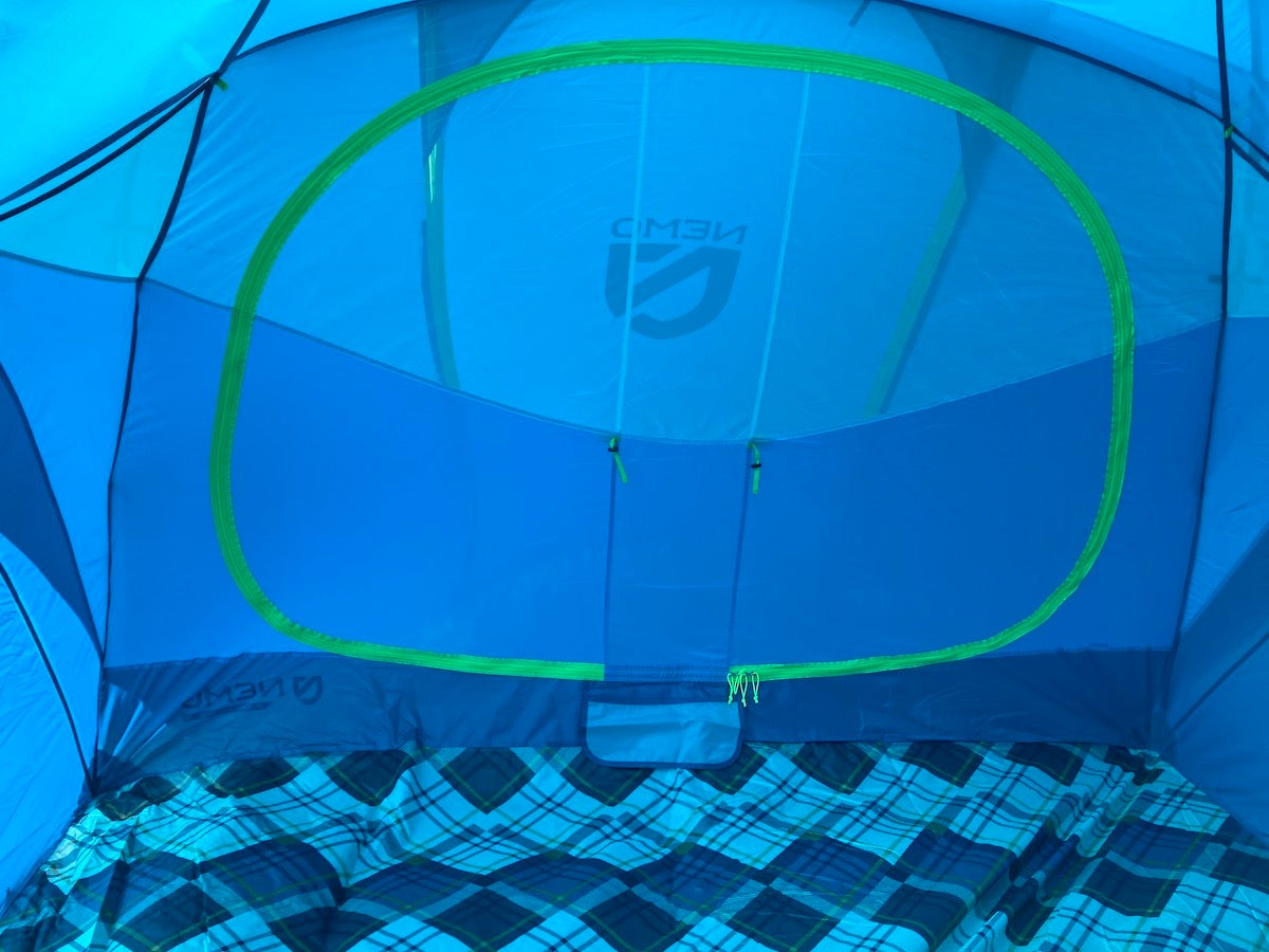 Interior of Nemo Aurora Highrise tent