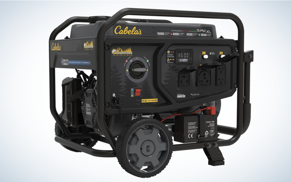 Best Dual Fuel Generators: Cabela's Outdoorsman Series RV-Ready Dual-Fuel Portable Generator