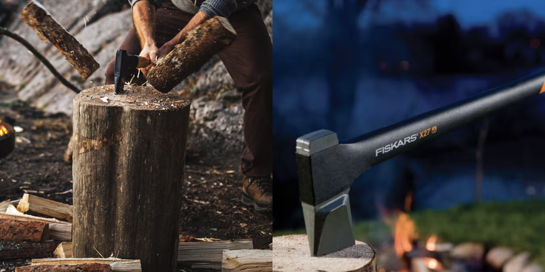 This Sharp Axe Can Split Wood In One Strike—And It’s 35% Off Right Now