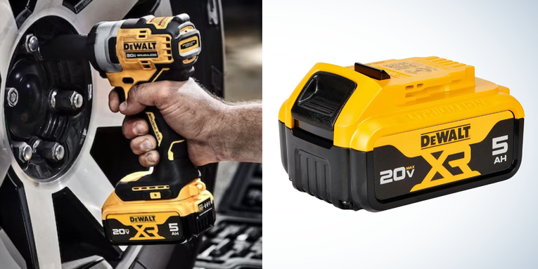 These DeWalt Batteries Are Over 60% Off Right Now