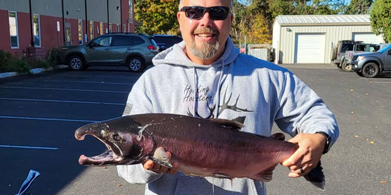 Idaho Angler’s Giant Coho Salmon Sets New State Record