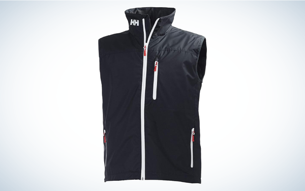 Helly Hansen Crew Sailing Vest on gray and white background
