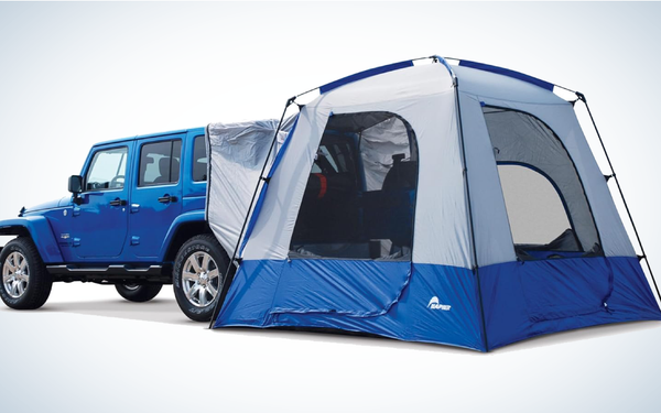 Napier Sportz 8200 SUV Tent on gray and white background