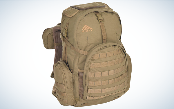 Kelty Tactical Raven 2500 Backpack on gray and white background