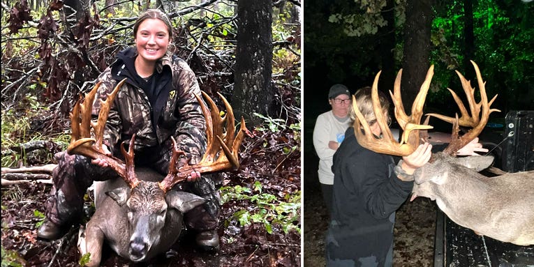 14-Year-Old Girl Bags 240-Class Potential-Record Texas Buck