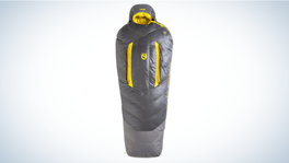 Nemo Sonic 0 Sleeping Bag on gray and white background