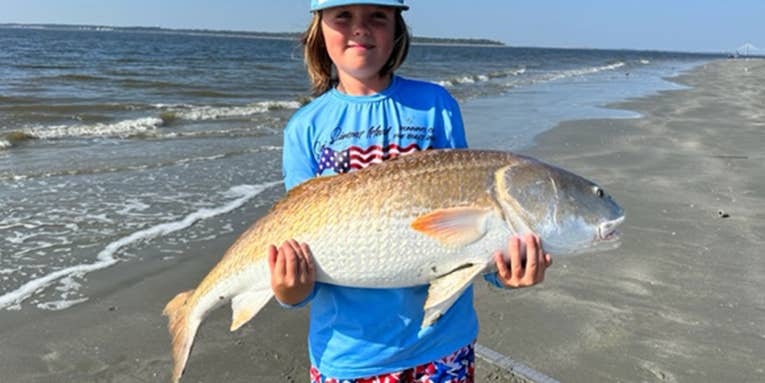 Ten-Year-Old Angler’s 41-Inch Redfish is a New Youth World Record