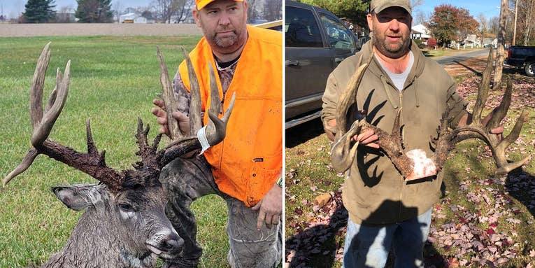 Illinois Hunter Shoots 220-inch Giant Then Fishes It Out of a Farm Pond