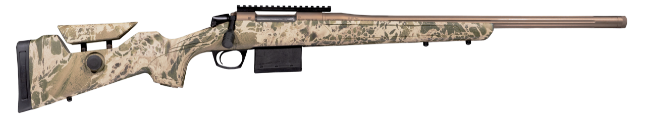 CVA Cascade VH rifle on white background