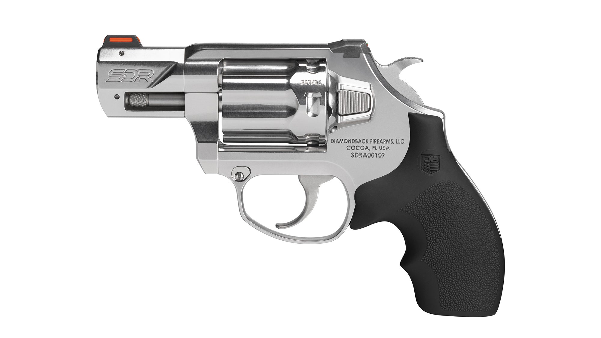Diamondback SDR revolver on a white background