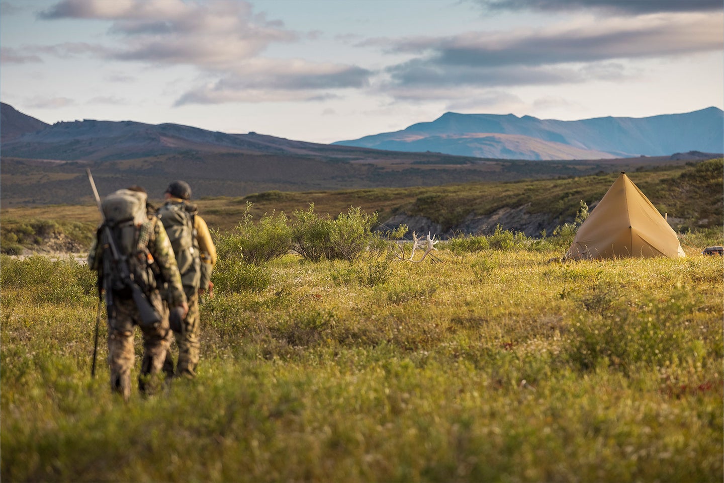 Two hunters trek into Alaska's famed Brook Range.