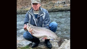 Angler Lands Giant Rainbow Trout, ‘Shatters’ 36-Year-Old Maryland State Record