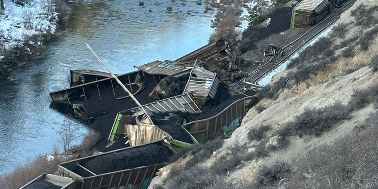 Derailed Train Dumps “Unknown” Amounts of Coal into Famed California River