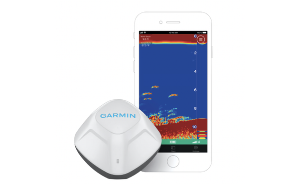 Garmin Striker Cast GPS Castable Sonar on white background