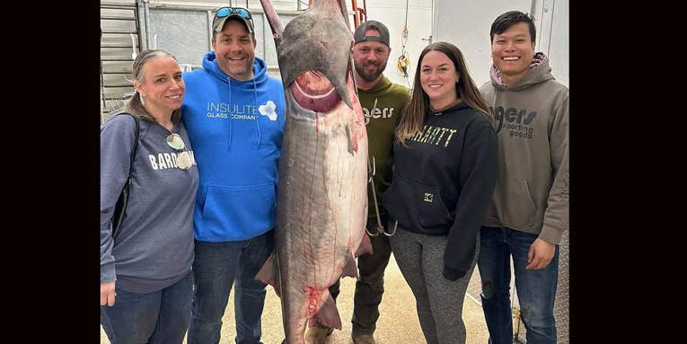 Angler Snags Giant World Record Paddlefish at Missouri’s Lake of the Ozarks