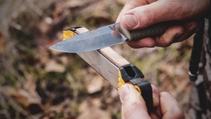 This Portable Knife Sharpener Is Perfect for in the Field—And It’s Only $35 Right Now
