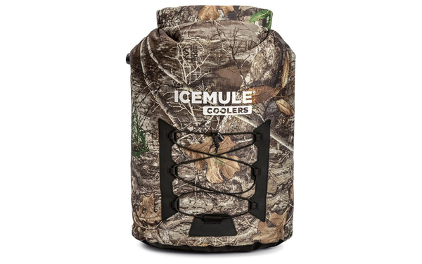 IceMule Pro Collapsible Backpack Cooler on white background