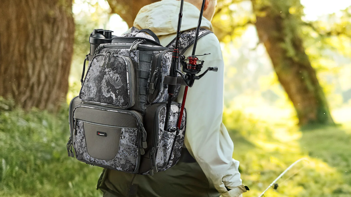 This Fishing Tackle Backpack Can Hold All Your Gear—And It's $25