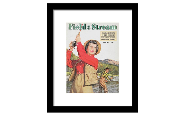 Field & Stream Cover Print on white background