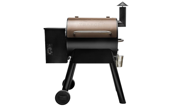 Traeger Pro 22 Pellet Grill and Smoker on white background