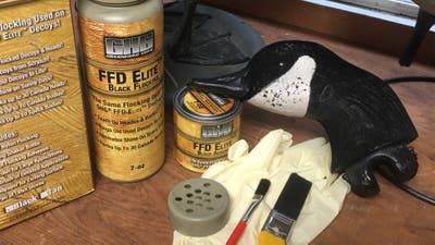 Waterfowl Workbench: How to Re-Flock Goose Decoys