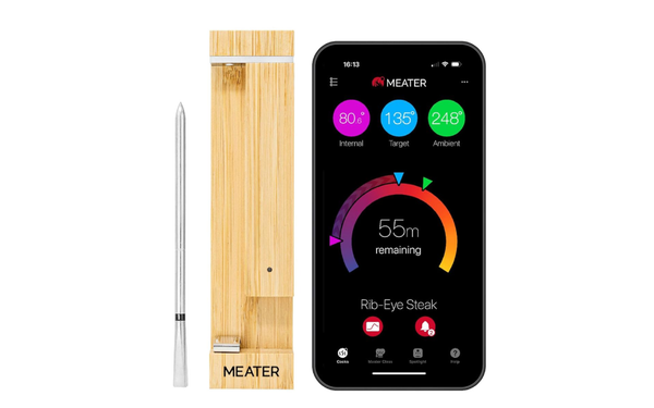 Meater 2 Plus Smart Meat Thermometer on white background