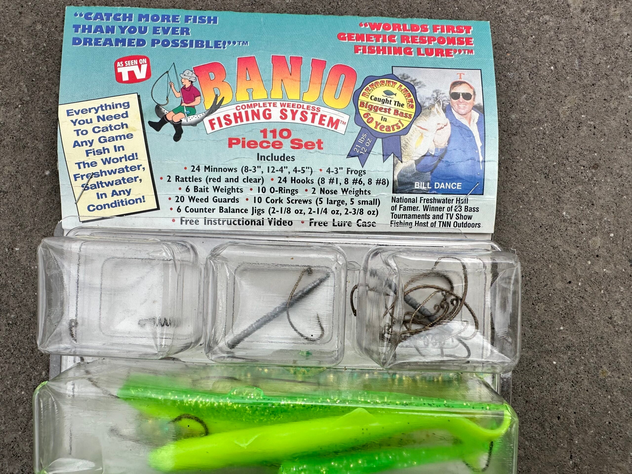 A package for the Banjo Minnow lure kit