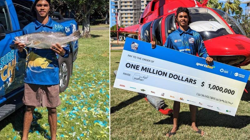 Nineteen-Year-Old Angler Wins $1 Million After Catching Tagged Barramundi in Australia
