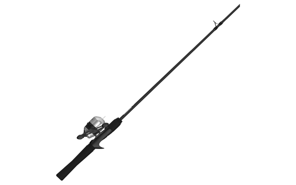 Zebco 33 Spincast Reel and Rod Combo on white background