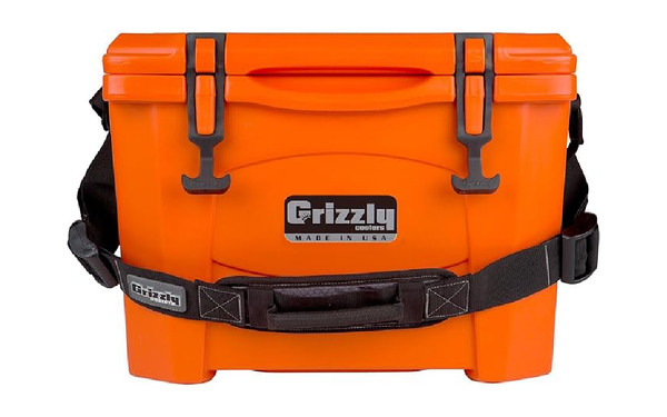 Grizzly 15 Rotomolded Cooler on white background