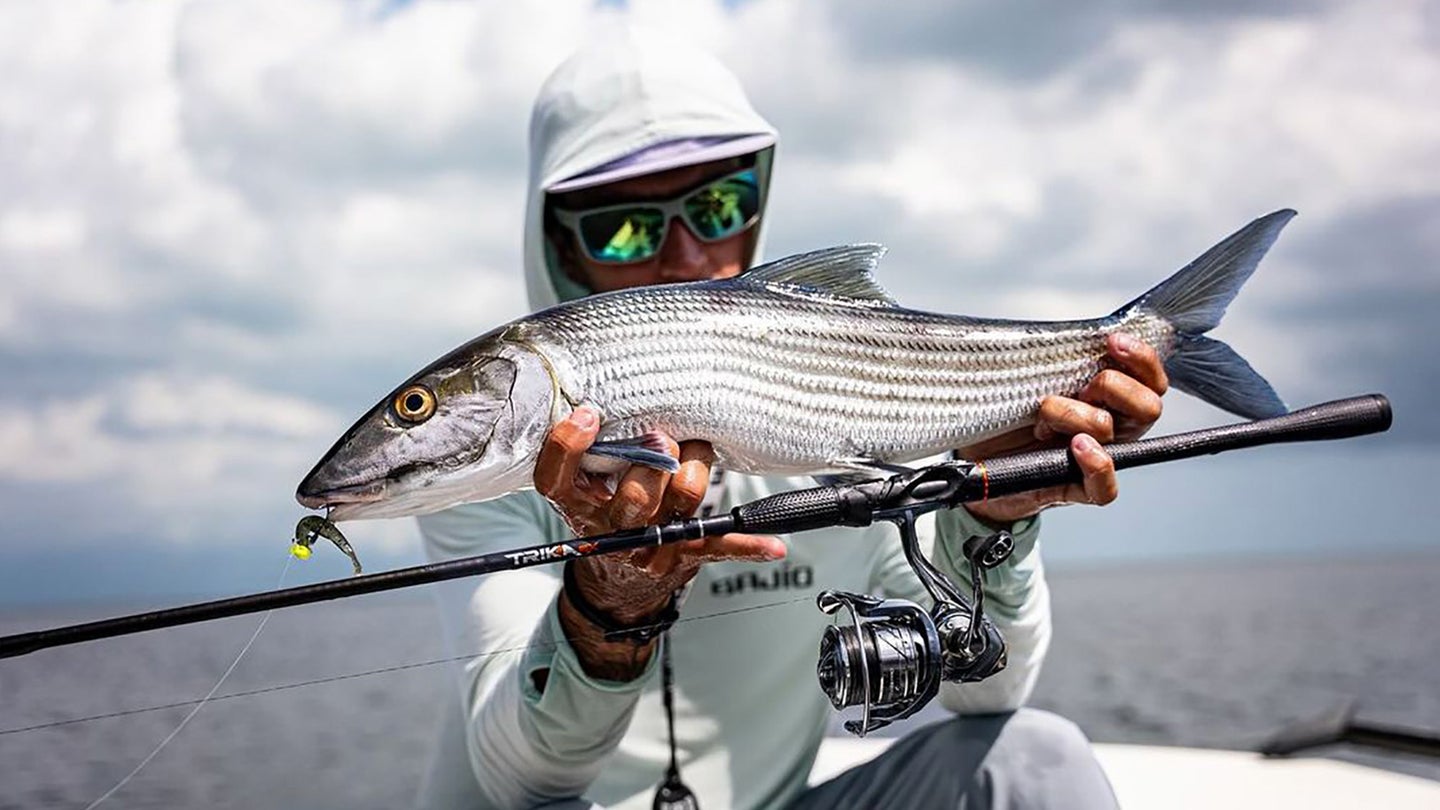 The Trika 6X performs well on both fresh and saltwater inshore species.