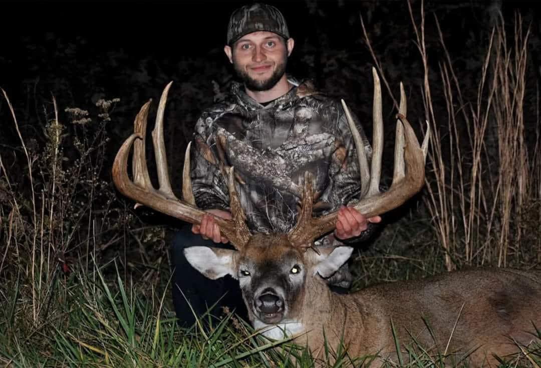 This giant buck tallied 18 points.
